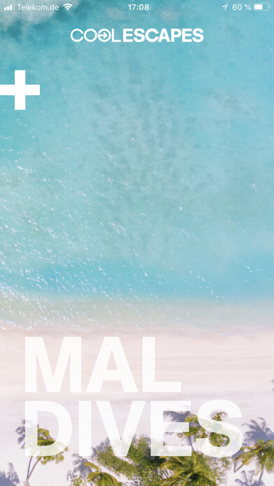 Emulate iPhone app Cool Escapes Maldives using MyAndroid