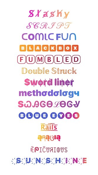 Run android online APK Cool Fonts for Instagram Bio from MyAndroid or emulate Cool Fonts for Instagram Bio using MyAndroid