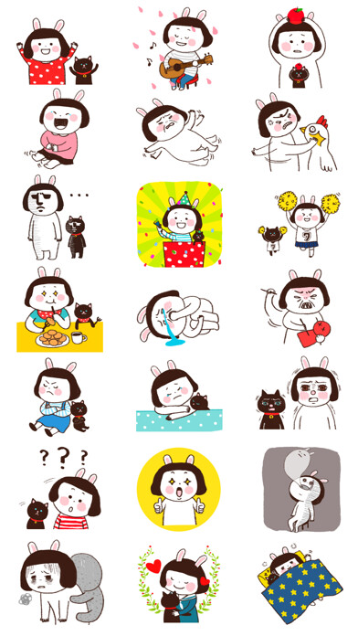 Emulate iPhone app Cool girl Rabbitami using MyAndroid Emulate iPhone app Cool girl Rabbitami using MyAndroid