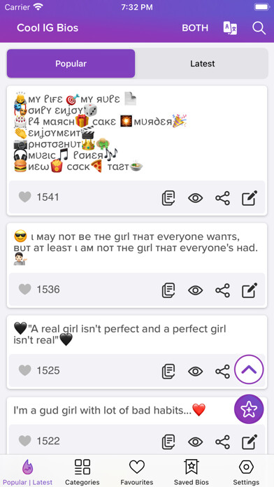 Emulate iPhone app Cool IG Bios for Instagram using MyAndroid Emulate iPhone app Cool IG Bios for Instagram using MyAndroid
