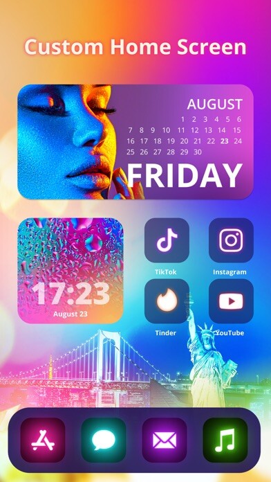 Emulate iPhone app Cool Live Wallpapers Maker 4k using MyAndroid