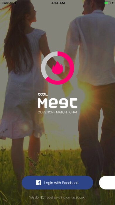 Emulate iPhone app Cool Meet : New People Near Me using MyAndroid