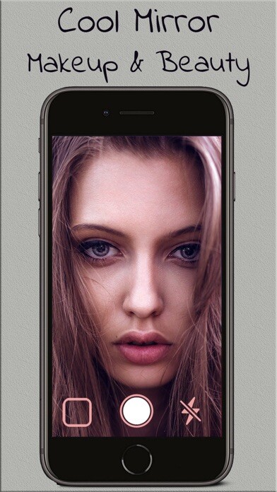 Emulate iPhone app Cool Mirror: Makeup & Beauty using MyAndroid