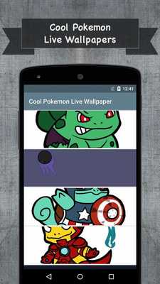 Emulate Android APK Cool Pokemon Live Wallpapers