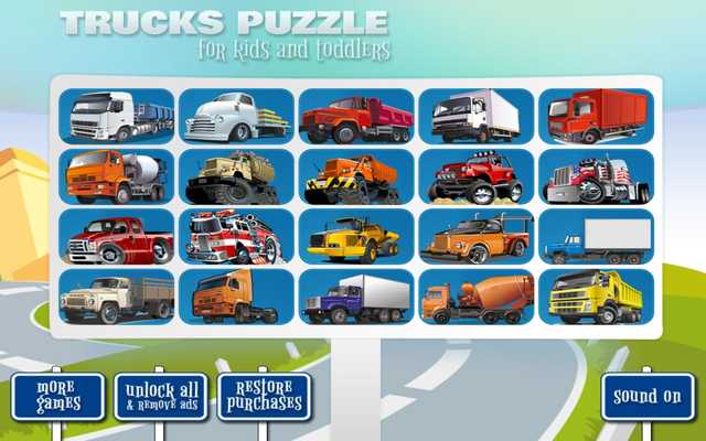 Emulate Android APK Cool Puzzles: Trucks Emulate Android APK Cool Puzzles: Trucks