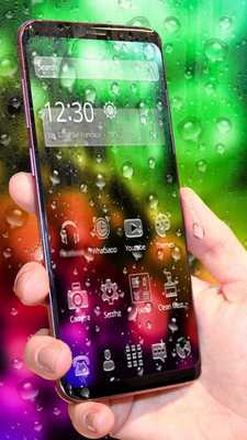 Emulate Android APK Cool Rain Glass Waterdrop Theme Emulate Android APK Cool Rain Glass Waterdrop Theme