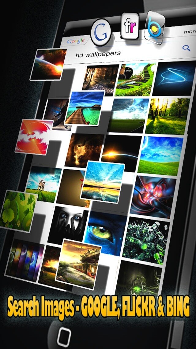 Emulate iPhone app Cool Retina Wallpapers for iPhone 5 using MyAndroid Emulate iPhone app Cool Retina Wallpapers for iPhone 5 using MyAndroid