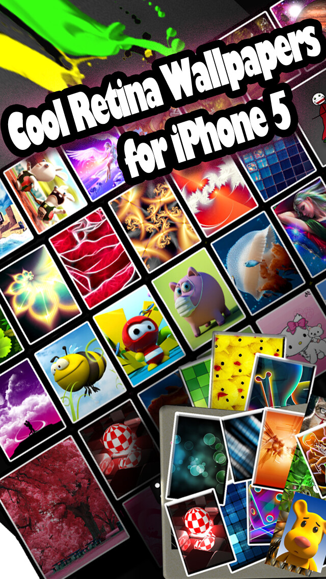 Emulate iPhone app Cool Retina Wallpapers Pro for iPhone 5 using MyAndroid Emulate iPhone app Cool Retina Wallpapers Pro for iPhone 5 using MyAndroid