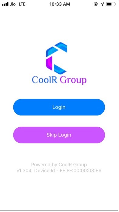 Emulate iPhone app CoolR Smart Device using MyAndroid