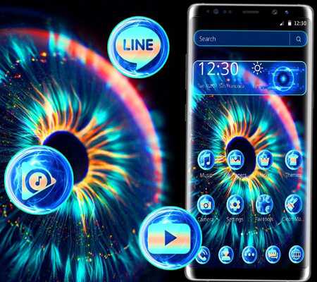 Emulate Android APK Cool Technology Eye Theme Emulate Android APK Cool Technology Eye Theme
