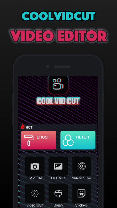 Emulate iPhone app CoolVidCut using MyAndroid