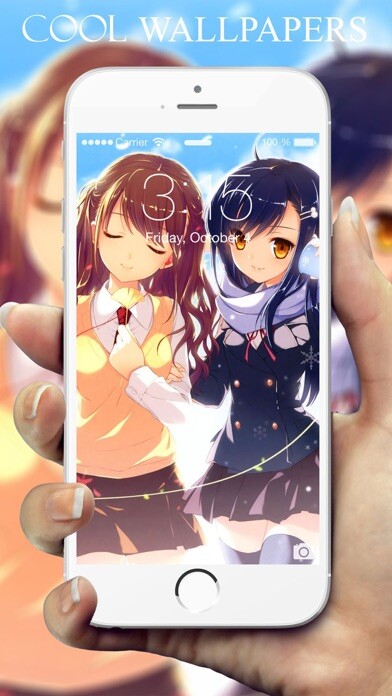 Emulate iPhone app Cool Wallpapers - AnimeGirl version using MyAndroid Emulate iPhone app Cool Wallpapers - AnimeGirl version using MyAndroid