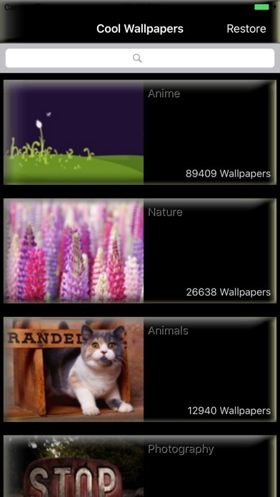 Emulate iPhone app Cool Wallpapers - HD Wallpapers and Backrounds using MyAndroid Emulate iPhone app Cool Wallpapers - HD Wallpapers and Backrounds using MyAndroid