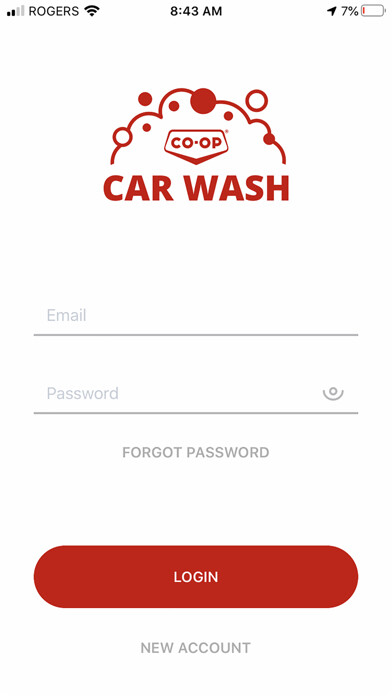 Emulate iPhone app Co-op Car Wash using MyAndroid
