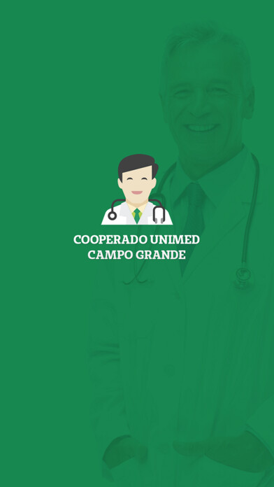 Emulate iPhone app Cooperado Unimed CG using MyAndroid