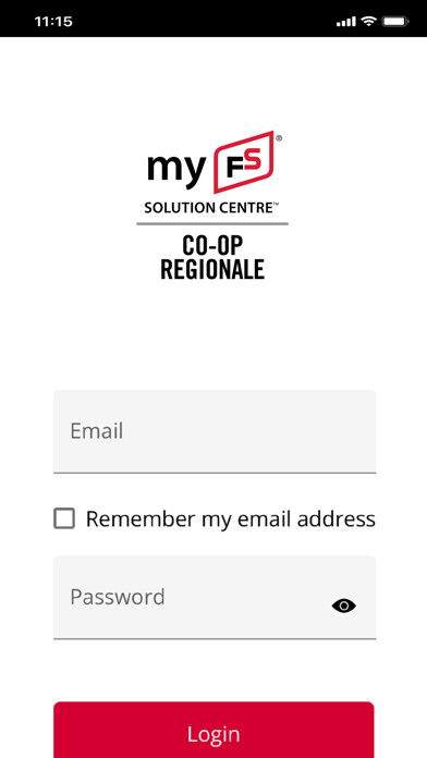 Emulate iPhone app Co-op Regionale – myFS using MyAndroid Emulate iPhone app Co-op Regionale – myFS using MyAndroid