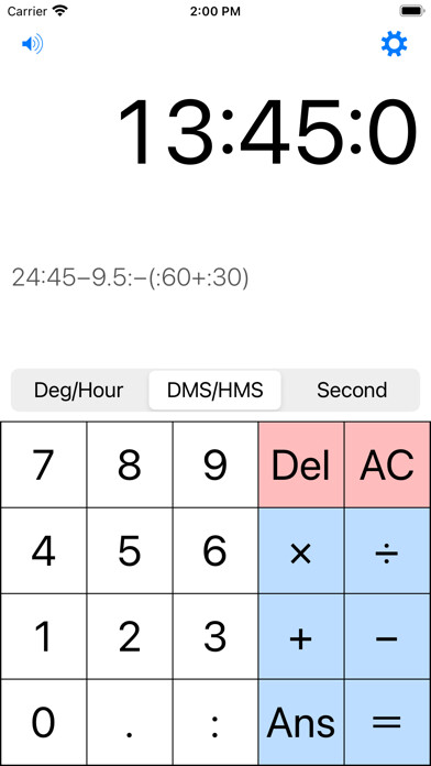 Emulate iPhone app Coord and Time Calculator using MyAndroid