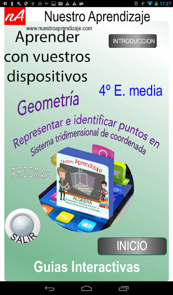 Run android online APK Coordenadas 3D cubos, prismas from MyAndroid or emulate Coordenadas 3D cubos, prismas using MyAndroid