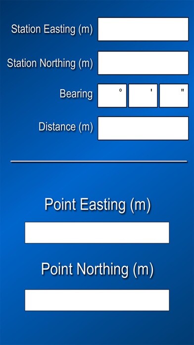 Emulate iPhone app Coordinate calculator using MyAndroid