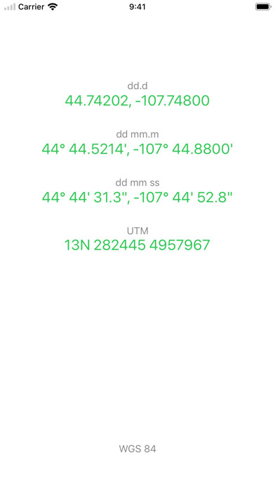 Emulate iPhone app Coordinates Lite using MyAndroid