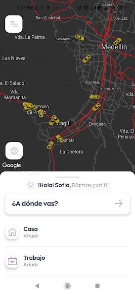 Run android online APK Cootrasana Taxi from MyAndroid or emulate Cootrasana Taxi using MyAndroid