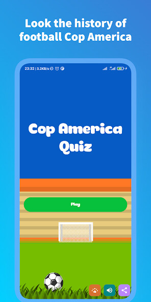 Run android online APK Copa America Quiz from MyAndroid or emulate Copa America Quiz using MyAndroid