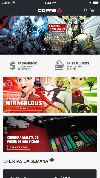 Emulate iPhone app Copag Loja using MyAndroid Emulate iPhone app Copag Loja using MyAndroid