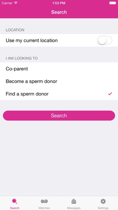 Emulate iPhone app Co-ParentMatch App using MyAndroid