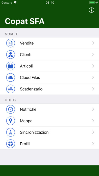 Emulate iPhone app Copat SFA using MyAndroid