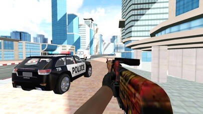 Emulate iPhone app Cop Bullet : Gang War Fighting using MyAndroid