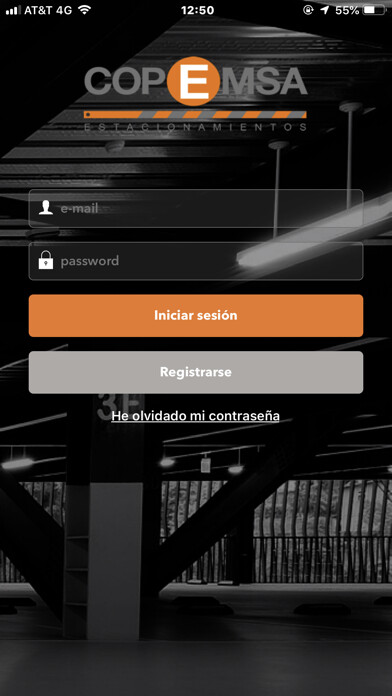 Emulate iPhone app Copemsa Movil using MyAndroid