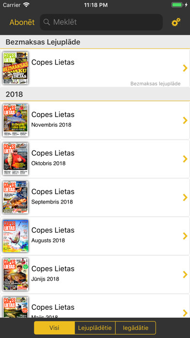 Emulate iPhone app Copes Lietas using MyAndroid Emulate iPhone app Copes Lietas using MyAndroid