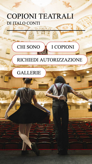 Emulate iPhone app Copioni Teatrali using MyAndroid Emulate iPhone app Copioni Teatrali using MyAndroid