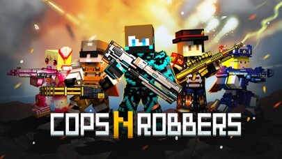 Emulate iPhone app Cops N Robbers:Pixel Craft Gun using MyAndroid