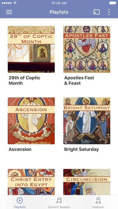 Run android online APK Coptic Hymns in English from MyAndroid or emulate Coptic Hymns in English using MyAndroid