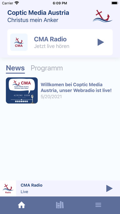 Emulate iPhone app Coptic Media Austria using MyAndroid Emulate iPhone app Coptic Media Austria using MyAndroid