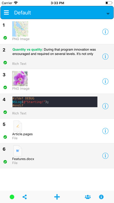 Emulate iPhone app CopyBucket Go using MyAndroid Emulate iPhone app CopyBucket Go using MyAndroid