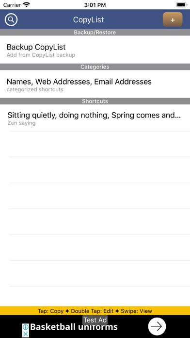 Emulate iPhone app CopyListLT using MyAndroid Emulate iPhone app CopyListLT using MyAndroid