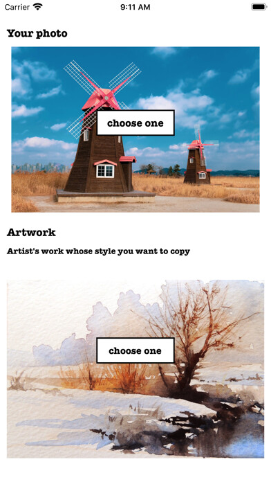 Emulate iPhone app Copy Style - Photo Art Styles using MyAndroid