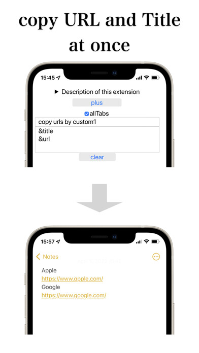 Emulate iPhone app Copy URLs and Titles using MyAndroid Emulate iPhone app Copy URLs and Titles using MyAndroid