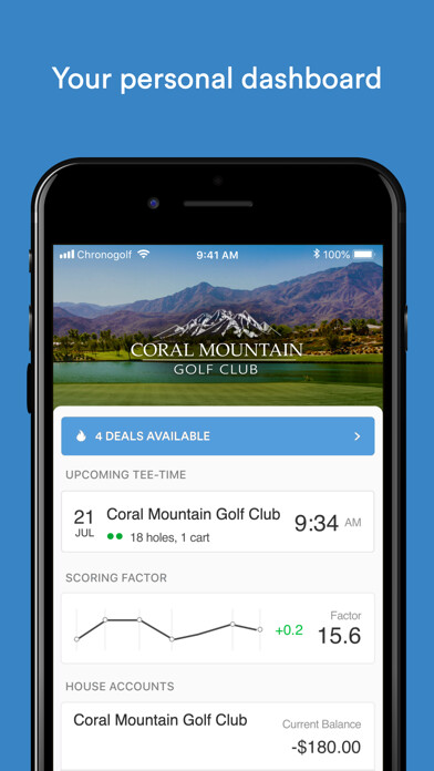 Emulate iPhone app Coral Mountain Golf Club using MyAndroid Emulate iPhone app Coral Mountain Golf Club using MyAndroid
