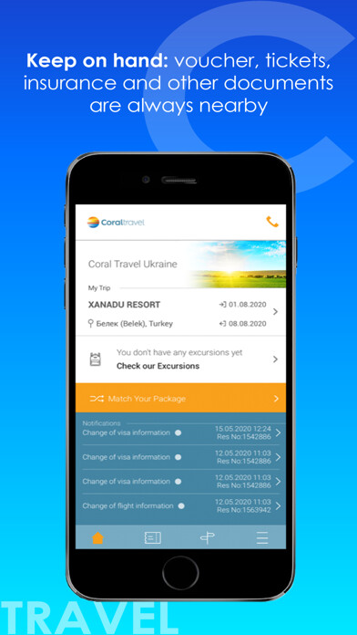 Emulate iPhone app Coral Travel Ukraine using MyAndroid Emulate iPhone app Coral Travel Ukraine using MyAndroid