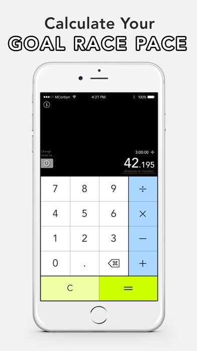 Emulate iPhone app Corbyn Running Calculator - A run time calculator using MyAndroid Emulate iPhone app Corbyn Running Calculator - A run time calculator using MyAndroid
