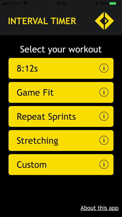 Emulate iPhone app Core Advantage Interval Timer using MyAndroid Emulate iPhone app Core Advantage Interval Timer using MyAndroid
