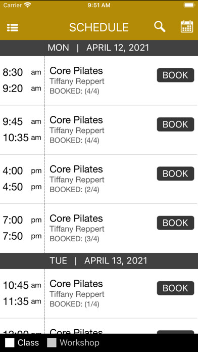Emulate iPhone app CoreCulture Pilates Studio using MyAndroid Emulate iPhone app CoreCulture Pilates Studio using MyAndroid