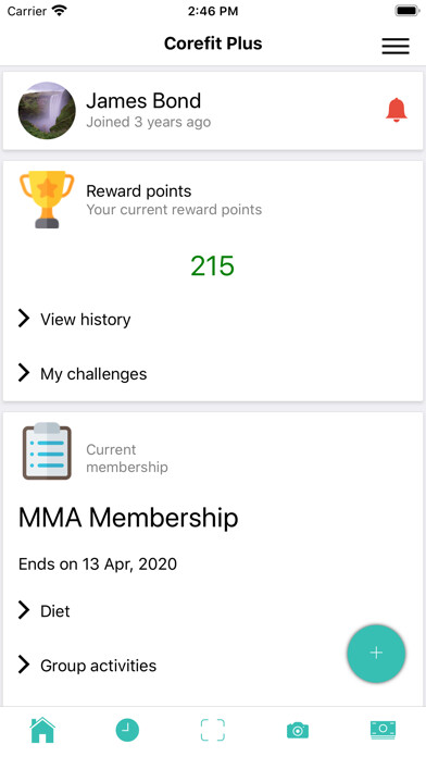 Emulate iPhone app Corefit.Plus using MyAndroid
