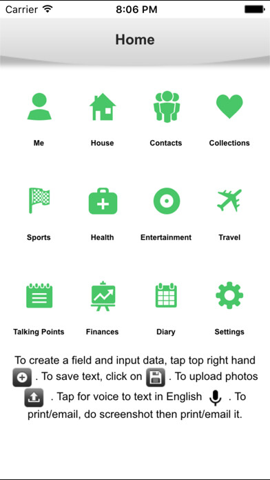 Emulate iPhone app Core - Organizer, Journal & Notes. using MyAndroid Emulate iPhone app Core - Organizer, Journal & Notes. using MyAndroid
