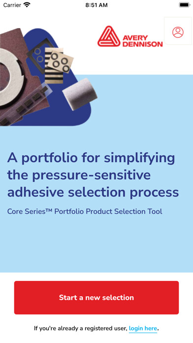 Emulate iPhone app Core Series™ Tape Selection using MyAndroid Emulate iPhone app Core Series™ Tape Selection using MyAndroid