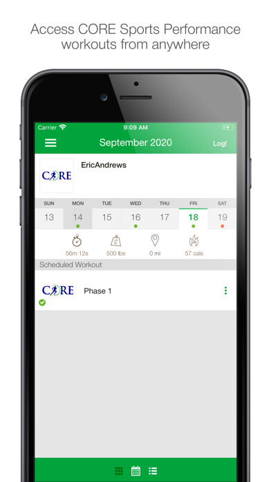 Emulate iPhone app CORE Sports Performance using MyAndroid Emulate iPhone app CORE Sports Performance using MyAndroid