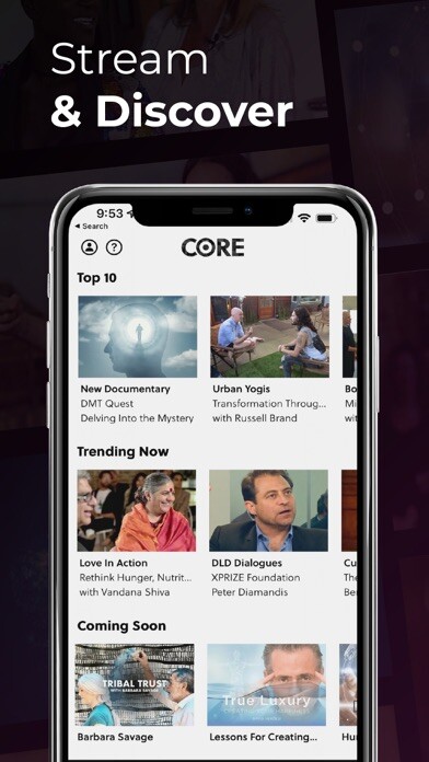 Emulate iPhone app CORE: Stream TV Shows & Movies using MyAndroid Emulate iPhone app CORE: Stream TV Shows & Movies using MyAndroid